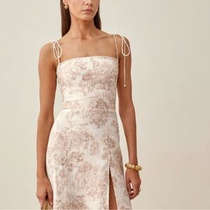 Reformation Liesel Linen Dress